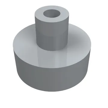 Tile Round 1 x 1 with Hollow Bar