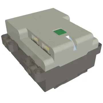 Hub, Powered Up 4-Port (Technic Control+) - Clip Opening