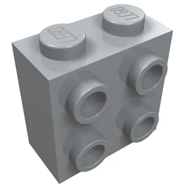 Brick Special 1 x 2 x 1 2/3 with 4 Studs on 1 Side