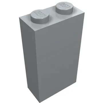 Brick 1 x 2 x 3 with Bottom Stud Holder