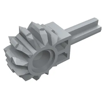Technic Arm with Gear 8 Tooth and 1.5L Axle