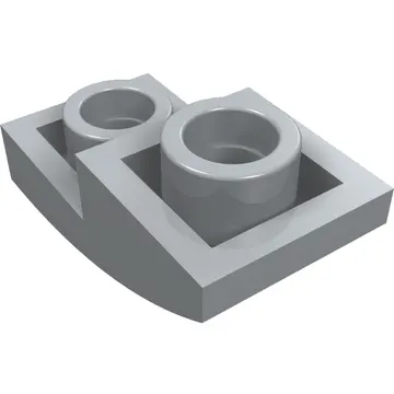 Brick Curved Inverted 2 x 1