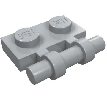 Plate Special 1 x 2 Side Handle [Free Ends]