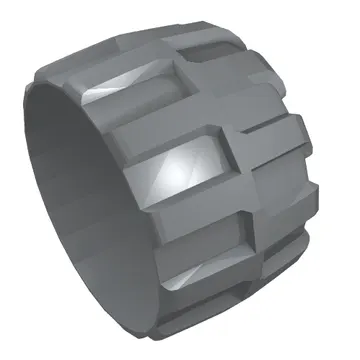 Wheel Hard Plastic Giant (71mm D. x 47mm)