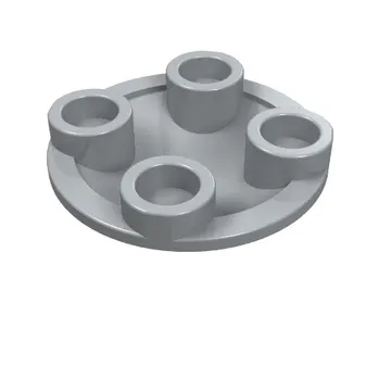 Plate Round 2 x 2 with Rounded Bottom [Boat Stud]