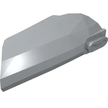 Large Figure Limb Cover, Armor with Ball Joint Socket and 2 Holes [Plain]