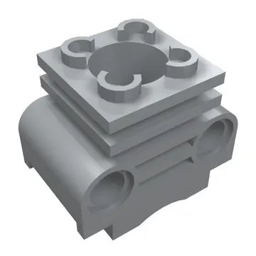 Technic Engine Cylinder without Side Slots, with Bottom Slots
