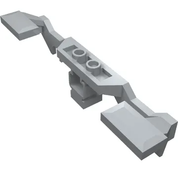 Train Motor Decorative Side 10 x 2 x 2 with Open Hub Points (for RC Train Motor)