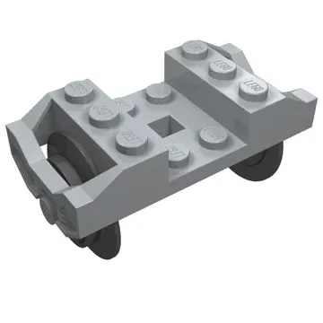Wheel Holder, Train with Wheels [Complete Assembly]