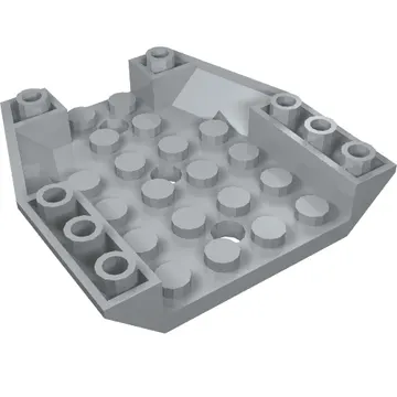 Brick Wedged, Sloped Inverted 6 x 6 x 1 Triple