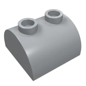 Brick Curved 2 x 2, Two Top Studs