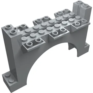 Brick Arch 2 x 12 x 6 with Grooves