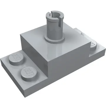 Brick Special 2 x 4, with 2 x 2 Brick with Top Pin and 1 x 2 Side Plates