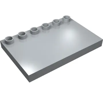 Duplo Plate Special 4 x 6 with Studs on Edge