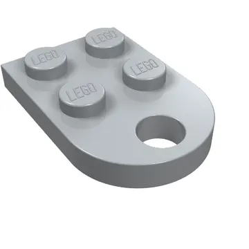 Plate Special 3 x 2 with Rounded End, Hole