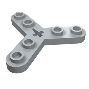 Technic Plate Rotor 3 Blade with Smooth Ends and 6 Studs (Propeller)