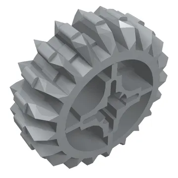 Technic Gear 20 Tooth Double Bevel with Axle Hole Type 2 [X Opening]