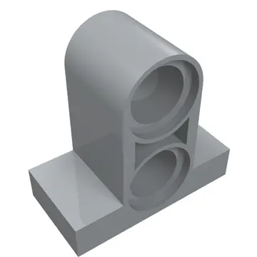 Technic Pin Connector Plate 1 x 2 x 1 2/3 [Two Holes On Top]