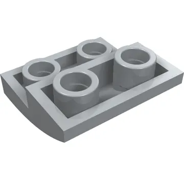 Brick Curved Inverted 2 x 2 x 2/3