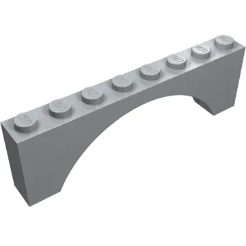 Brick Arch 1 x 8 x 2