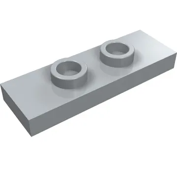 Plate Special 1 x 3 with 2 Studs with Groove and Inside Stud Holder (Jumper)
