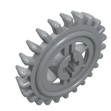 Technic Gear 24 Tooth Crown with Reinforcements [New Style]