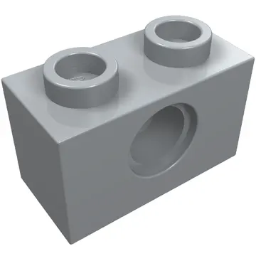 Technic Brick 1 x 2 [1 Pin Hole]