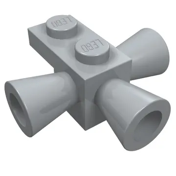 Brick Special 1 x 1 with 3 Speakers / Loudspeakers / Space Positioning Rockets