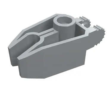 Hinge 1 x 3 Locking with 2 Fingers and Claw End, 9 Teeth
