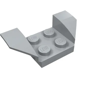 Mudguard 2 x 4 with 2 x 2 Studs and Flared Wings