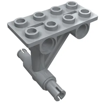 Plate Special 2 x 4 Thin 4 Holes, Struts and 2 Pins [Undercarriage]