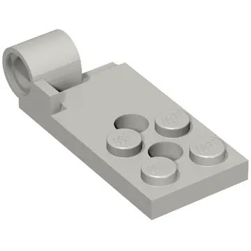 Hinge Plate 2 x 4 with Pin Hole with 2 Holes - Bottom