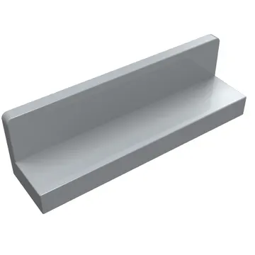 Panel 1 x 4 x 1 with Rounded Corners [Thick Wall]