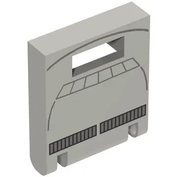 Box 2 x 2 x 2 Door with Slot and Black Sith Infiltrator Print [4493]