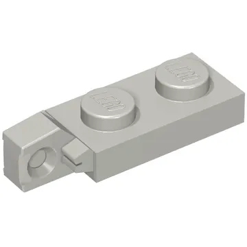 Hinge Plate 1 x 2 Locking with 1 Finger On End, without Groove