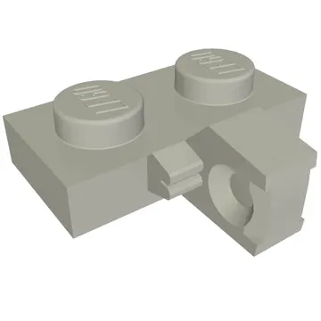 Hinge Plate 1 x 2 Locking with 1 Finger on Side, without Groove