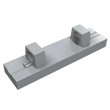 Hinge Tile 1 x 4 Locking Dual 1 Fingers on Top [4 Locking Ridges]