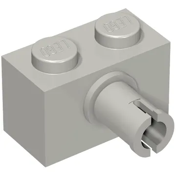 Brick Special 1 x 2 with Pin - Bottom Stud Holder