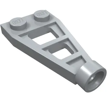 Plate Special 1 x 2 with Long Stud Receptacle (Space Wing)