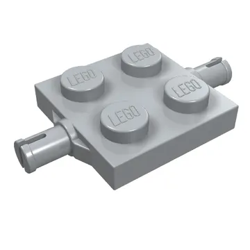 Plate Special 2 x 2 with Wheel Holders