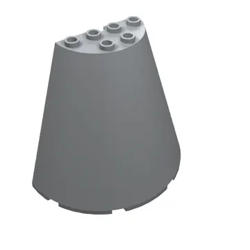 Cone Half 8 x 4 x 6