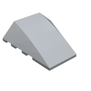 Brick Wedged, Curved 4 x 4 No Top Studs