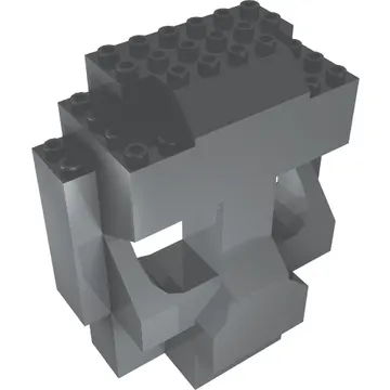 Rock Panel Skull 5 x 10 x 10
