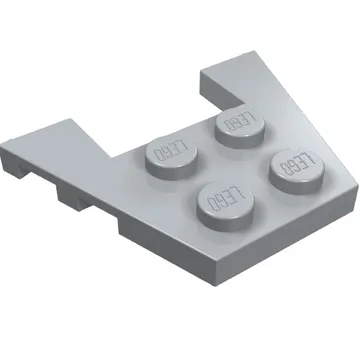 Wedge Plate 3 x 4 with Stud Notches