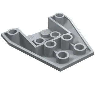 Brick Wedged, Sloped Inverted 4 x 4 Triple [2 Connections between Front Studs]