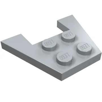 Wedge Plate 3 x 4 without Stud Notches