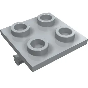 Wheel Holder 2 x 2 Thin with Split Wheel Clip Pins