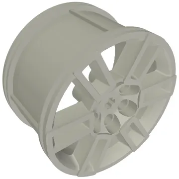 Wheel 56 x 34 Technic Racing Medium with 6 Pin Holes, Open Spokes