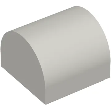 Brick Curved 1 x 1 x 2/3 Double Curved Top, No Studs