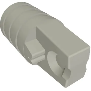 Hinge Cylinder 1 x 2 Locking with 1 Finger and Axle Hole On Ends [No Side Slots]